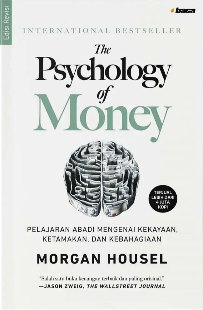 Cover buku The Psychology of Money